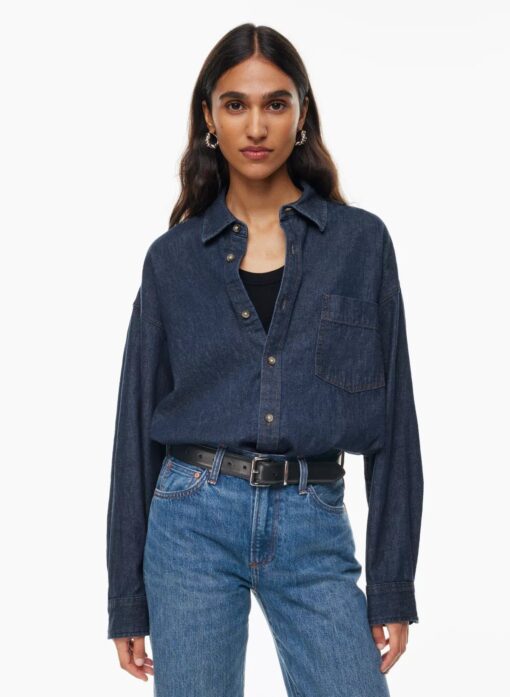 Comfy Denim Shirt - Image 2