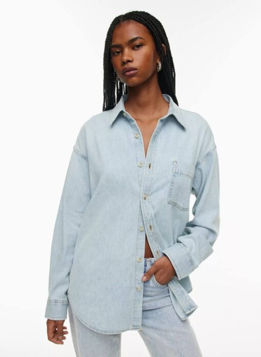 Comfy Denim Shirt - Image 3