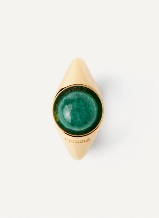 XGreen Aventurine Moon Ring - Image 4